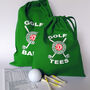 Personalized Golf Ball Bag, thumbnail 6 of 10