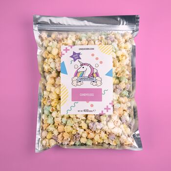 Candyfloss Flavoured Gourmet Popcorn, 5 of 5