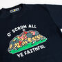 Funny Rugby Unisex Christmas Jumper, thumbnail 3 of 7