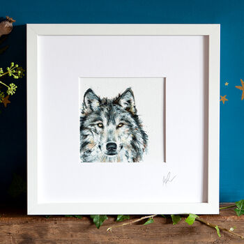 Inky Wolf Illustration Print, 8 of 10
