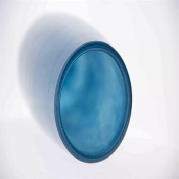 Vase Robert Navy Colour Glass By Dut Z, 6 of 7