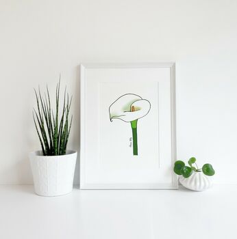 Arum Lily Print, 3 of 6