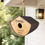Personalised Grey Recycled Bird House, thumbnail 1 of 5
