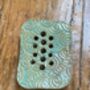 Handmade Ceramic Soap Dish With Matching Tray, thumbnail 6 of 12