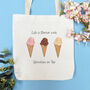 Life Is Better With Sprinkles Tote Bag | Beach Bag, thumbnail 4 of 5