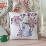 Sweet Peas Print Scented Gift Sachet Decoration, thumbnail 1 of 4