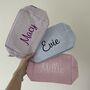 Personalised Stripe Embroidered Makeup Cosmetic Bag, thumbnail 9 of 9