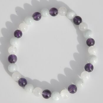 Calm Gemstone Bracelet Gift For Her, 4 of 5