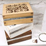 Personalised Wooden Filigree Trinket Box, thumbnail 4 of 7