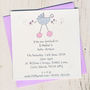 Eight Personalised Baby Shower Invitations, thumbnail 4 of 4