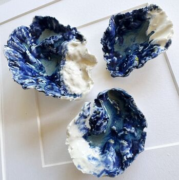 Porcelain Glazed Shell Beach Art: Rock Pools, 7 of 7