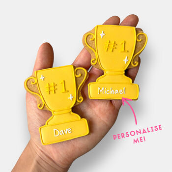 Personalised Racer Father's Day Letterbox Iced Cookies, 2 of 10