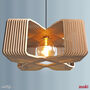 Zooki 17 'Xenu' Wooden Pendant Light, thumbnail 3 of 10