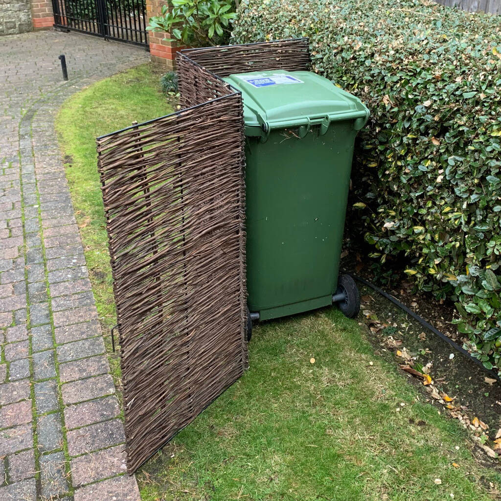 Windy Willows Single Wheelie Bin Screen By Garden Selections