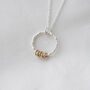 50th Gold And Silver Birthday Necklace, thumbnail 7 of 12