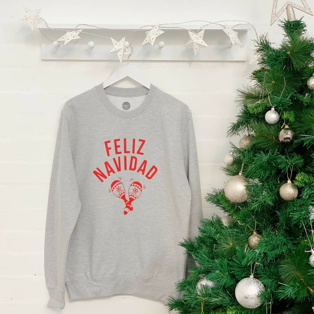 feliz navidad sweatshirt