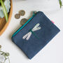 Embroidered Dragonfly Purse, thumbnail 2 of 6