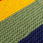 Bright Rainbow Blanket Knitting Kit, thumbnail 4 of 6