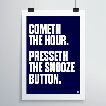 Snooze Print, 4 of 4