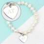 Personalised Freshwater Pearl Initial Bracelet, thumbnail 5 of 7