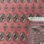 Bokhara Rose Pink Rug, thumbnail 2 of 6