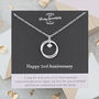 2nd Anniversary Necklace, thumbnail 1 of 8