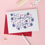 Fabulous Mum Floral Mothers Day Card, thumbnail 1 of 3