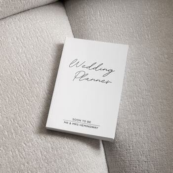 Personalised Wedding Planner | Engagement Gift, 11 of 12