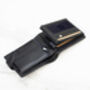 Personalised Black Leather Wallet Trifold Rfid, thumbnail 7 of 7