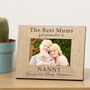 Promoted To Nanny Photo Frame Gift, thumbnail 1 of 2
