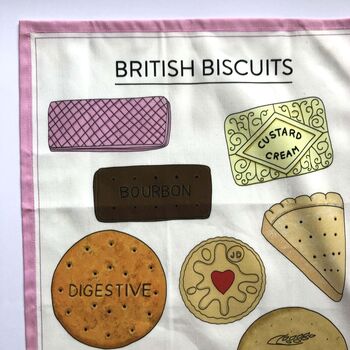 British Biscuit Tea Towel, 6 of 12