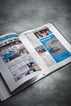 Oklahoma City Thunder Personalised Nba Basketball Gift Newspaper History Book, 5 of 8