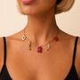Build Your Own Personalised Five Gold Charm Necklace, thumbnail 1 of 7