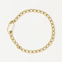 Catena Bracelet 12ct Gold Plated, thumbnail 2 of 5