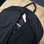 Luxury Cotton Twill Travel Suit Carrier, thumbnail 1 of 5
