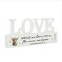 Personalised Highland Cow Love Wooden Ornament, thumbnail 5 of 6