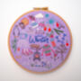 Hello Winter Embroidery Craft Kit, thumbnail 4 of 8