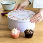 Personalised Cakes And Bakes Cake Tin, thumbnail 2 of 3
