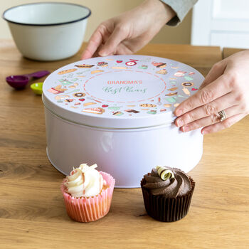 Personalised Cakes And Bakes Cake Tin, 2 of 3
