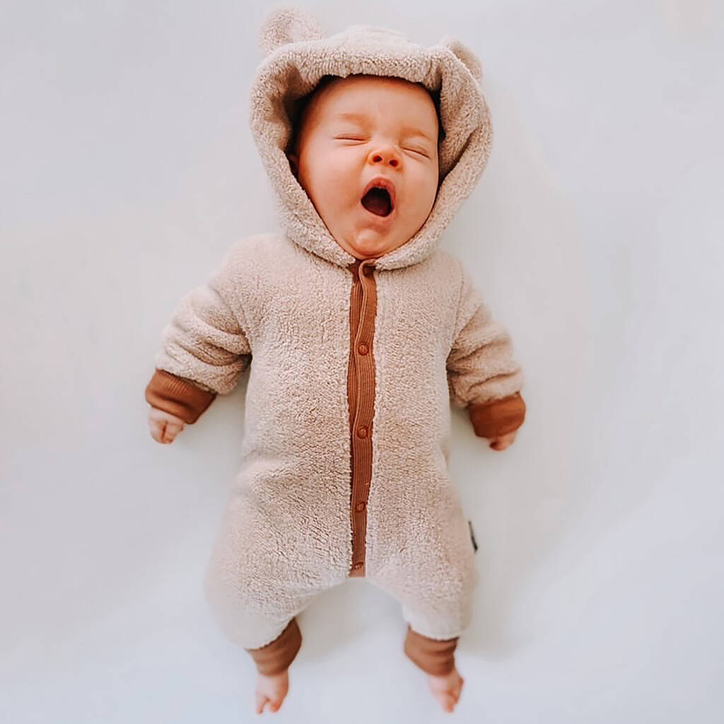 Teddy Bear Baby Romper By cribstar