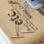 Mini T Bar Necklace In 18ct Gold Vermeil Or Sterling Silver, thumbnail 3 of 7