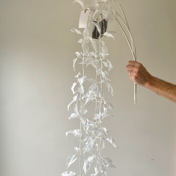 Artifical Glitter Hanging Leaves, 4 of 8