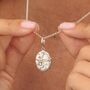 Engraved Silver Sagittarius Zodiac Necklace, thumbnail 2 of 9