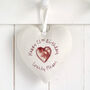 Personalised 16th Birthday Hanging Heart Gift For Girl, thumbnail 5 of 12