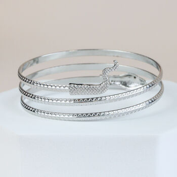 Coiled Snake Bangle, 5 of 5