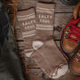 'Wild Heart' Retro Stripe Tube Socks, thumbnail 3 of 6