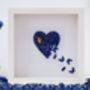 Personalised Wedding Anniversary Heart, Butterfly Heart, thumbnail 1 of 5