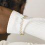 Oculus Bracelet Sterling Silver Plated, thumbnail 3 of 4