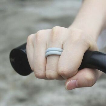 Handmade Unisex Flexible Silicone Ring, 2 of 10