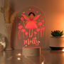 Personalised Fairy LED Colour Changing Night Light, thumbnail 5 of 9